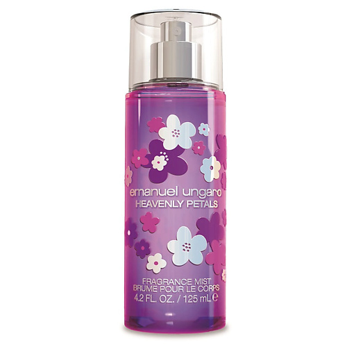

UNGARO Парфюмированный спрей для тела женский Heavenly Petals Fragrance Mist 125, Парфюмированный спрей для тела женский Heavenly Petals Fragrance Mist