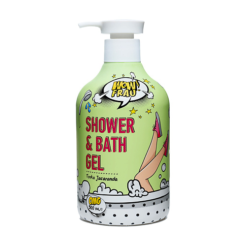 

WOW FRAU Гель для душа Tonka Jacaranda 500, Гель для душа Tonka Jacaranda