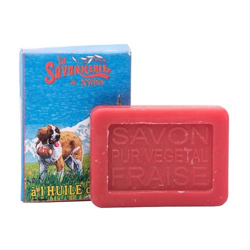 

LA SAVONNERIE DE NYONS Гостевое мыло с клубникой Сербернар 25, Гостевое мыло с клубникой Сербернар
