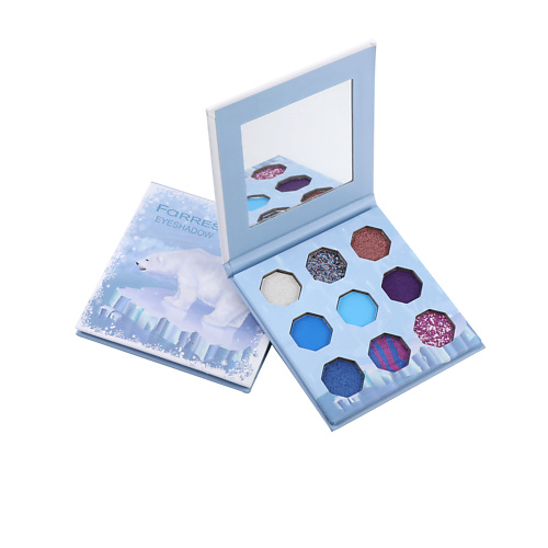 

FARRES Тени для век 9 цветов ANIMALS, Тени для век 9 цветов ANIMALS