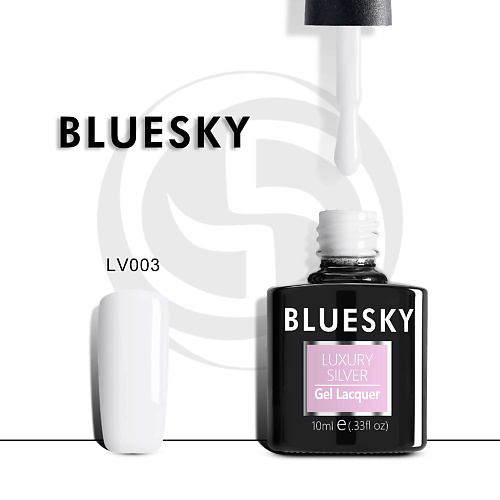 

BLUESKY Гель-лак Luxury Silver Снежная лавина, Гель-лак Luxury Silver Снежная лавина