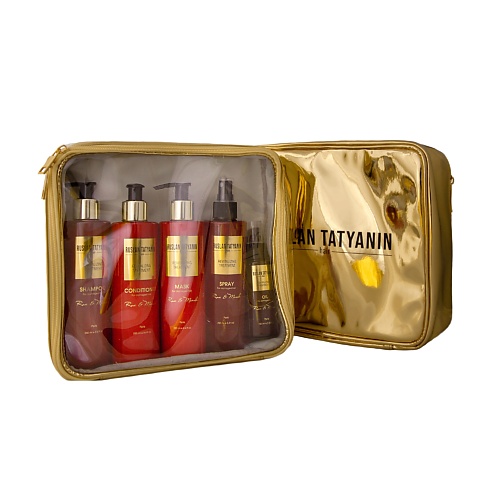 РУСЛАН ТАТЬЯНИН Подарочный набор для домашнего ухода за волосами Rose