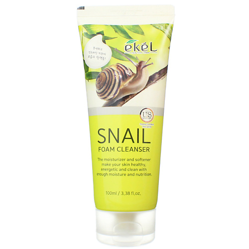 

EKEL Пенка для умывания с Муцином улитки Омолаживающая Foam Cleanser Snail 100, Пенка для умывания с Муцином улитки Омолаживающая Foam Cleanser Snail