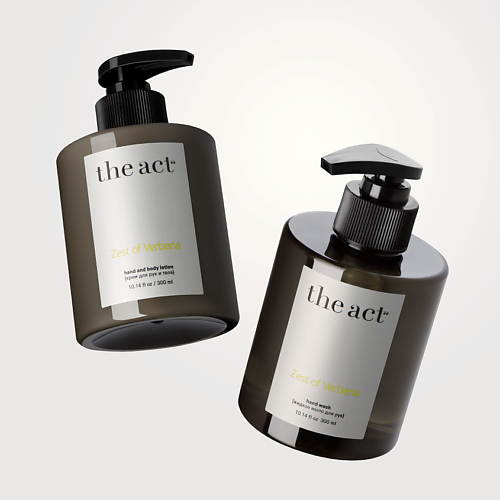 

THE ACT Крем и мыло для рук набор парфюмированный, Крем и мыло для рук набор парфюмированный