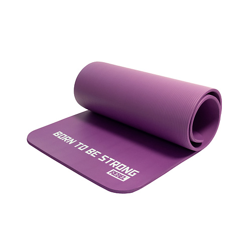 

REBEL BORN TO BE STRONG Мат для аэробики NBR 12,5 мм с кольцами, Мат для аэробики NBR 12,5 мм с кольцами