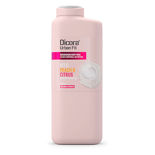 

DICORA URBAN FIT Питательное молочко для тела Цитрусы и Персик 400, Питательное молочко для тела Цитрусы и Персик