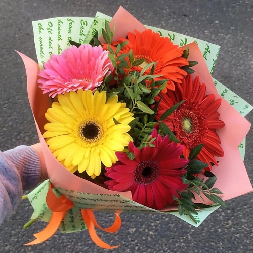 

FLOWERTVER Букет с герберами, Букет с герберами