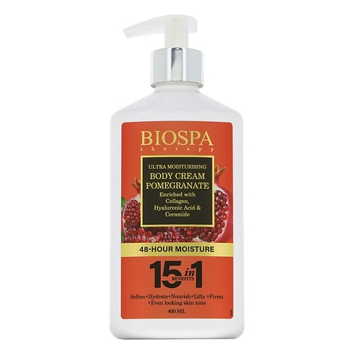 

SEA OF SPA Крем для тела BIOSPA с гранатом 400, Крем для тела BIOSPA с гранатом