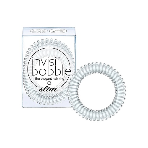 

INVISIBOBBLE Резинка-браслет для волос invisibobble SLIM Crystal Clear, Резинка-браслет для волос invisibobble SLIM Crystal Clear