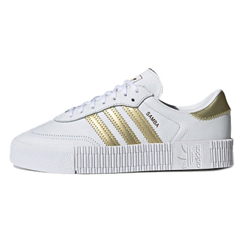

ADIDAS ORIGINAL Кроссовки Sambarose White Gold Metallic Women's, Кроссовки Sambarose White Gold Metallic Women's