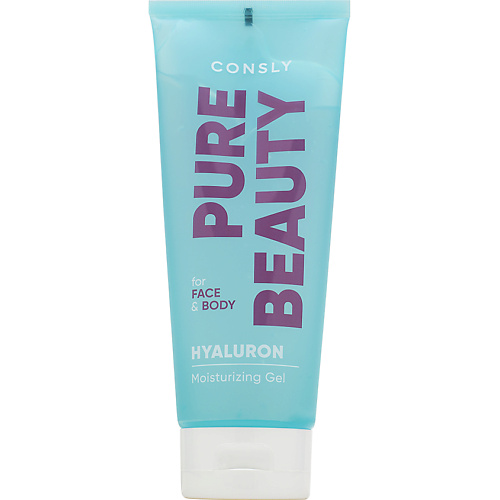 

CONSLY Увлажняющий гель для лица и тела с комплексом гиалуроновых кислот Pure Beauty For Face & Body Hyaluron Moisturizing Gel 200, Увлажняющий гель для лица и тела с комплексом гиалуроновых кислот Pure Beauty For Face & Body Hyaluron Moisturizing Gel