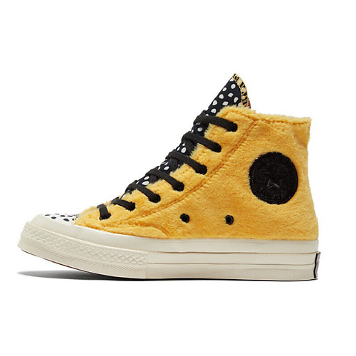 

CONVERSE Кроссовки Chuck Taylor All Star 70 Hi Fleece Citron Zest Polka Dot Womens, Кроссовки Chuck Taylor All Star 70 Hi Fleece Citron Zest Polka Dot Womens