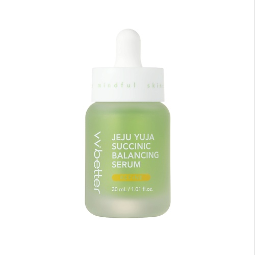 

VVBETTER Сыворотка для лица балансирующая с янтарной кислотой JEJU YUJA SUCCINIC BALANCING SERUM 30, Сыворотка для лица балансирующая с янтарной кислотой JEJU YUJA SUCCINIC BALANCING SERUM