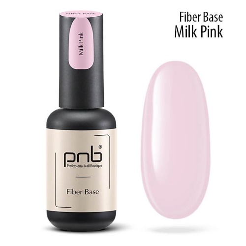 

PNB PROFESSIONAL NAIL BOUTIQUE Каучуковая файбер база со стекловолокном Fiber, Каучуковая файбер база со стекловолокном Fiber