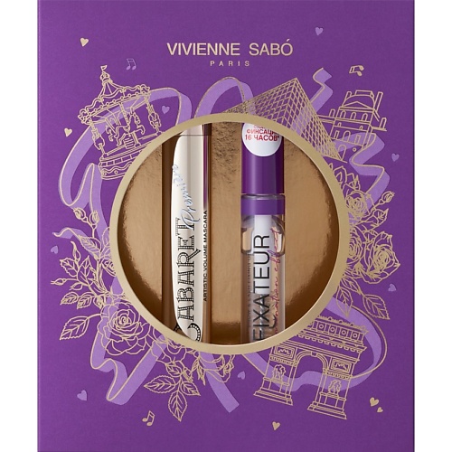 

VIVIENNE SABO Подарочный набор тушь Cabaret premiere + гель для бровей Lamination effect, Подарочный набор тушь Cabaret premiere + гель для бровей Lamination effect