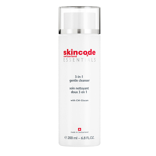 

SKINCODE Мягкое очищающее средство 3 в 1 200, Мягкое очищающее средство 3 в 1