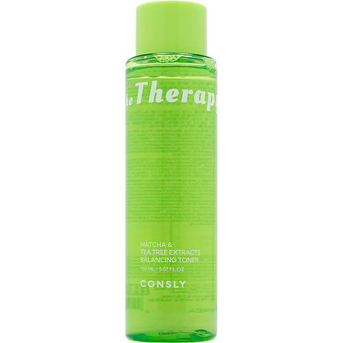 

CONSLY Балансирующий тонер для лица с экстрактом матча и чайного дерева The Therapy Matcha & Tea Tree Extracts Balancing Toner 150, Балансирующий тонер для лица с экстрактом матча и чайного дерева The Therapy Matcha & Tea Tree Extracts Balancing Toner