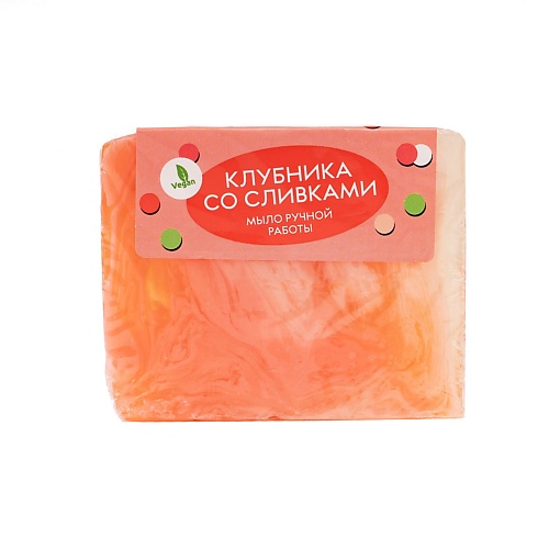 

МЫЛОВАРОВ Туалетное мыло "Клубника со сливками" 100, Туалетное мыло "Клубника со сливками"