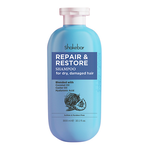 

SHAKEBAR Шампунь для волос восстанавливающий 300, Шампунь для волос восстанавливающий