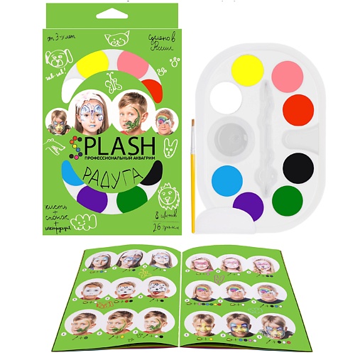 

SPLASH Набор аквагрим "Радуга", Набор аквагрим "Радуга"