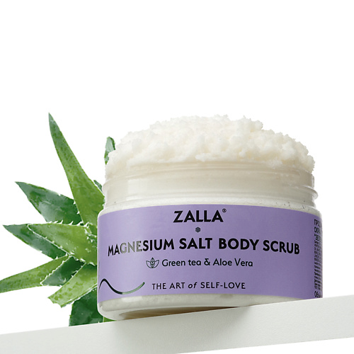 

ZALLA Скраб для тела "Зеленый чай и алое-вера" 250, Скраб для тела "Зеленый чай и алое-вера"