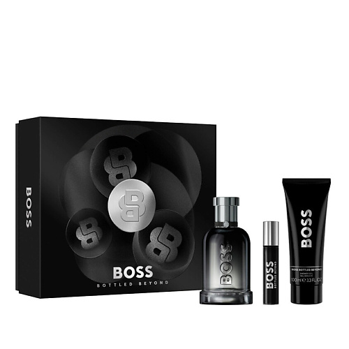 

BOSS Набор Boss Bottled Beyond: Парфюмерная вода + Миниатюра + Гель для душа, Набор Boss Bottled Beyond: Парфюмерная вода + Миниатюра + Гель для душа