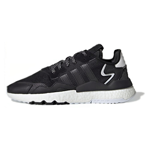 

ADIDAS ORIGINAL Кроссовки Nite Jogger Core Black White, Кроссовки Nite Jogger Core Black White