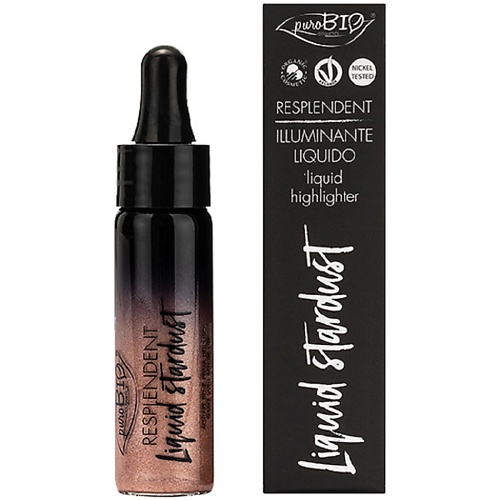 

PUROBIO Жидкий хайлайтер Resplendent Liquid Stardust Highlighter, Жидкий хайлайтер Resplendent Liquid Stardust Highlighter