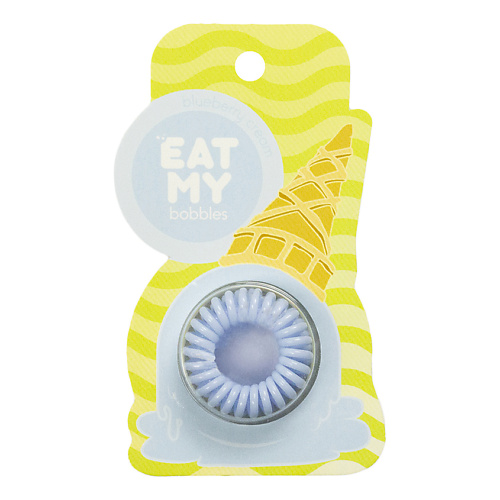 

EAT MY Резинка для волос в цвете "Сливочная голубика" Blueberry Cream, Резинка для волос в цвете "Сливочная голубика" Blueberry Cream