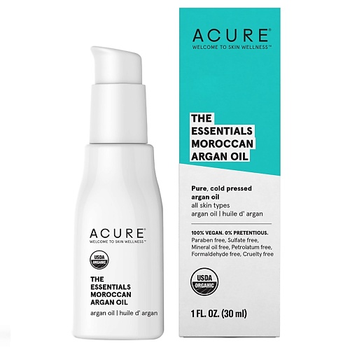 

ACURE Органическое аргановое масло холодного отжима The Essentials 30, Органическое аргановое масло холодного отжима The Essentials