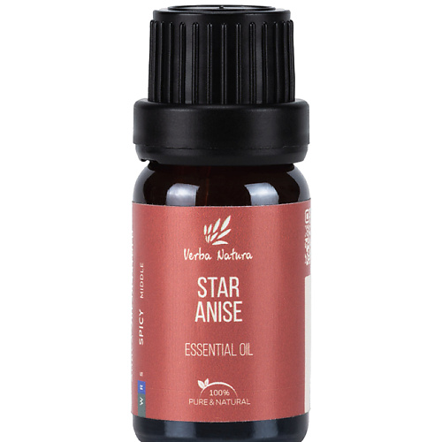 

VERBA NATURA 100% Натуральное эфирное масло «Анис звездчатый» 10, 100% Натуральное эфирное масло «Анис звездчатый»