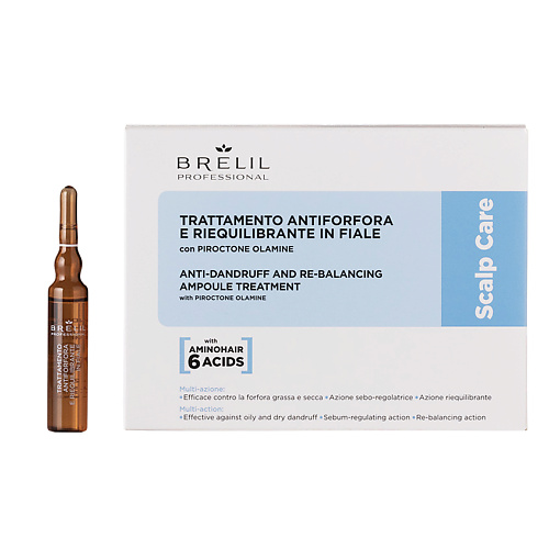 

BRELIL PROFESSIONAL Лосьон против перхоти регулирующий, Лосьон против перхоти регулирующий