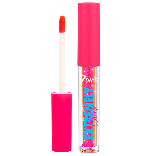 

7DAYS блеск для губ EXTREMELY CHICK, блеск для губ EXTREMELY CHICK
