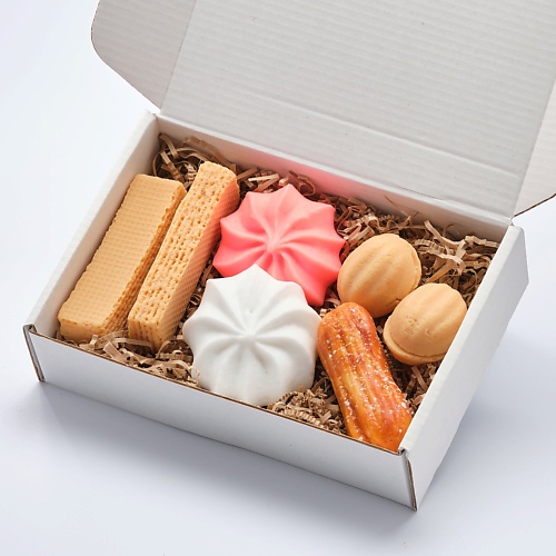 

SKUINA Мыло ручной работы Сладости малая коробка 120, Мыло ручной работы Сладости малая коробка