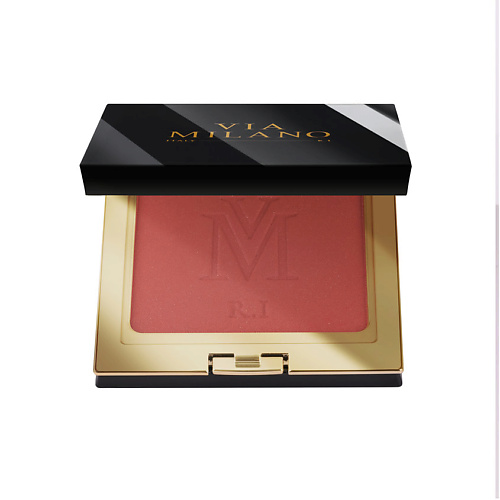 VIA MILANO Румяна для лица сияющие с витамином Е Blush Cheek Illuminating