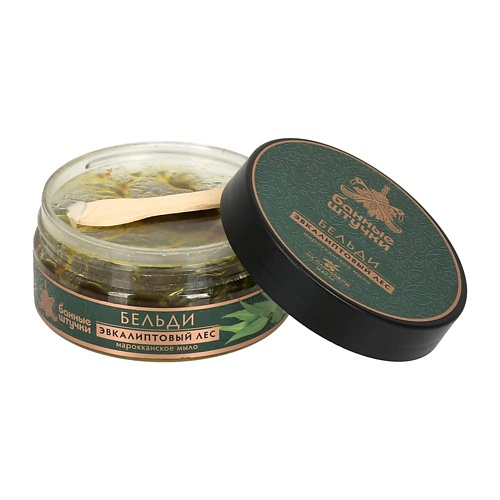 

БАННЫЕ ШТУЧКИ Марокканское мыло-бельди Эвкалиптовый лес 150, Марокканское мыло-бельди Эвкалиптовый лес