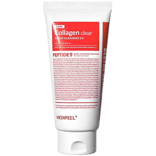 

MEDI-PEEL Пенка для умывания-Red Lacto Collagen Clear 2.0 300, Пенка для умывания-Red Lacto Collagen Clear 2.0