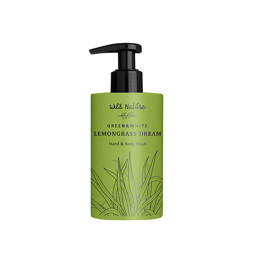 WILD NATURE Гель для мытья рук и тела Green  & White Lemongrass Dream Hand  & Body Wash 290