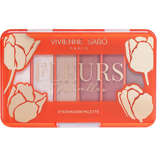 

VIVIENNE SABO Палетка теней для век Fleurs naturelles TULIPE, Палетка теней для век Fleurs naturelles TULIPE