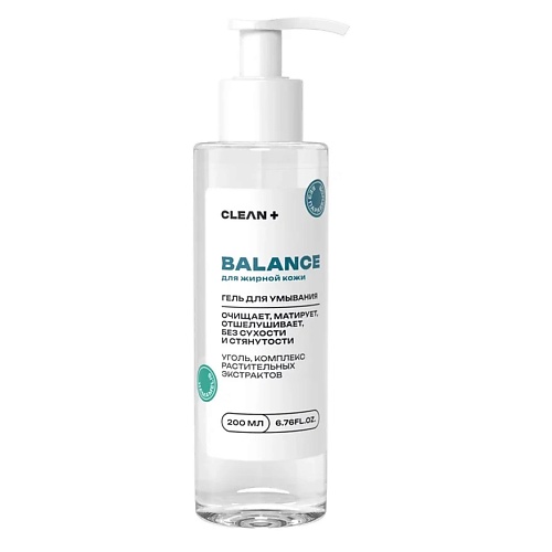 

CLEAN+ Гель для умывания BALANCE 200, Гель для умывания BALANCE