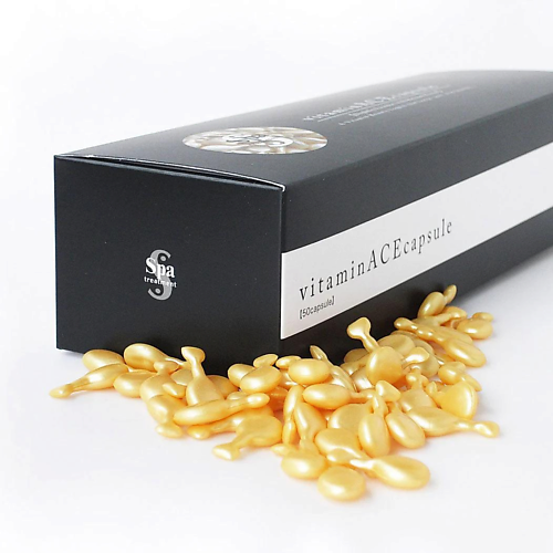 

SPA TREATMENT Ночная витаминная эссенция в капсулах с ретинолом для упругой сияющей кожи ACE Capsule 50, Ночная витаминная эссенция в капсулах с ретинолом для упругой сияющей кожи ACE Capsule