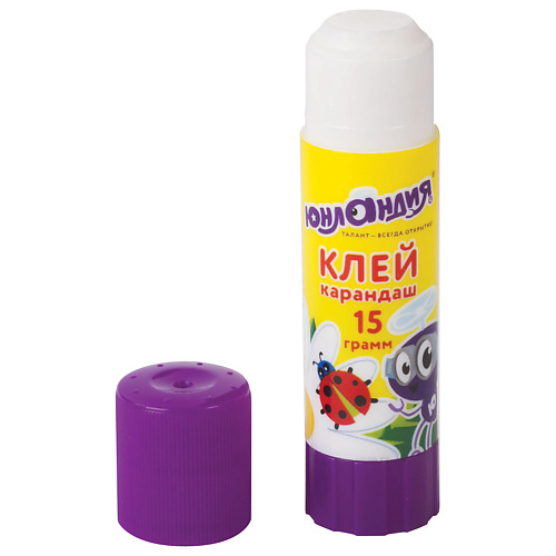 

ЮНЛАНДИЯ Клей-карандаш Юнландик и Божья Коровка, Клей-карандаш Юнландик и Божья Коровка