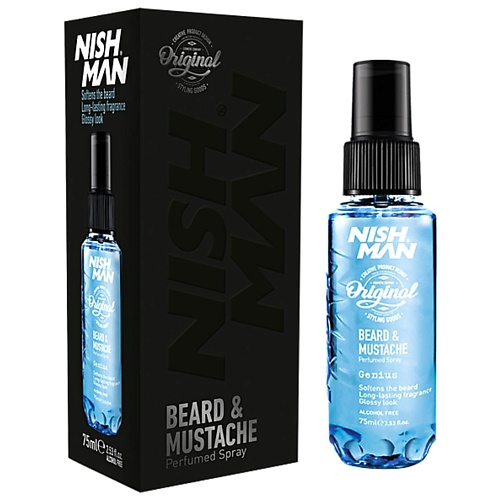 NISHMAN Парфюмированный лосьон для бороды Genius 75 4115₽
