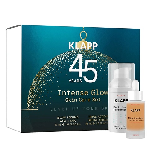 

KLAPP COSMETICS Рождественский набор Intense Glow Skin Care 45+, Рождественский набор Intense Glow Skin Care 45+
