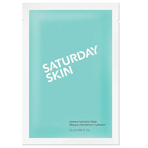 

SATURDAY SKIN Охлаждающая биоцеллюлозная маска intense для интенсивного увлажнения 25, Охлаждающая биоцеллюлозная маска intense для интенсивного увлажнения