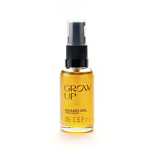 

GROWER COSMETICS Масло для роста бороды GROW UP 30, Масло для роста бороды GROW UP