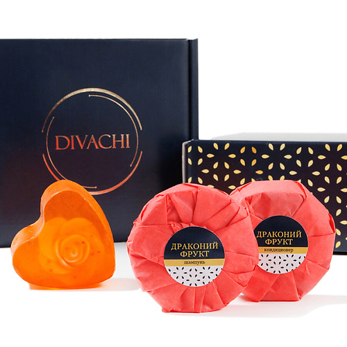 

DIVACHI Шампунь и кондиционер твердый для объема волос "Мечта дракона" с мылом ручной работы 50, Шампунь и кондиционер твердый для объема волос "Мечта дракона" с мылом ручной работы