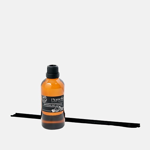 

PLAMELIA Рефил Диффузор ароматический Банановый кекс с орехами 100, Рефил Диффузор ароматический Банановый кекс с орехами