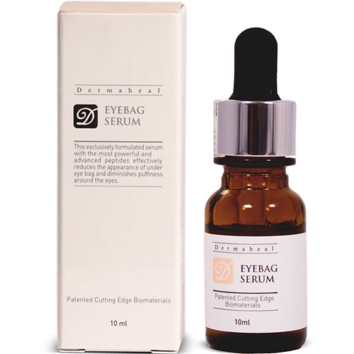 

DERMAHEAL Сыворотка для кожи вокруг глаз "Eyebag Serum" 10, Сыворотка для кожи вокруг глаз "Eyebag Serum"