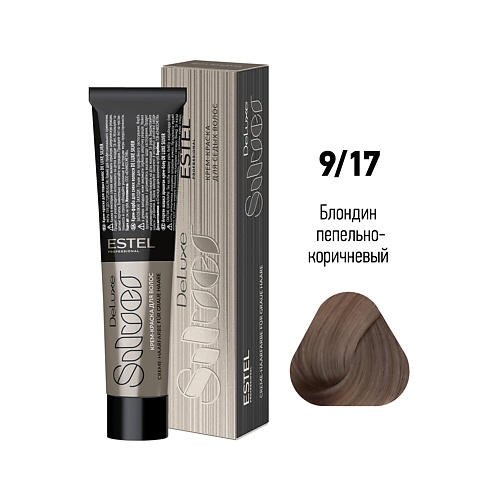 

ESTEL PROFESSIONAL Краска-уход для волос DE LUXE SILVER 60, Краска-уход для волос DE LUXE SILVER